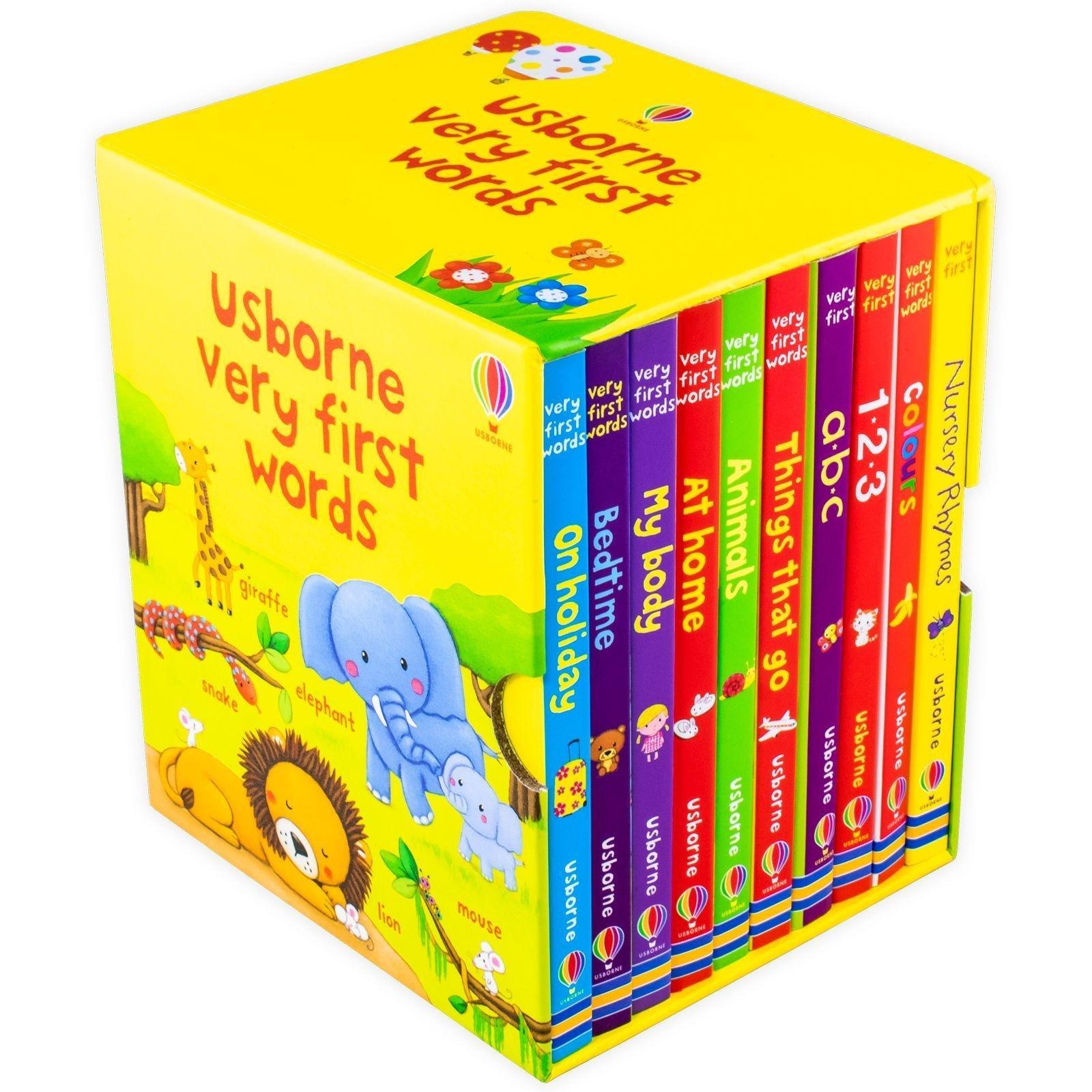 Usborne Very First Words 10 Board Books