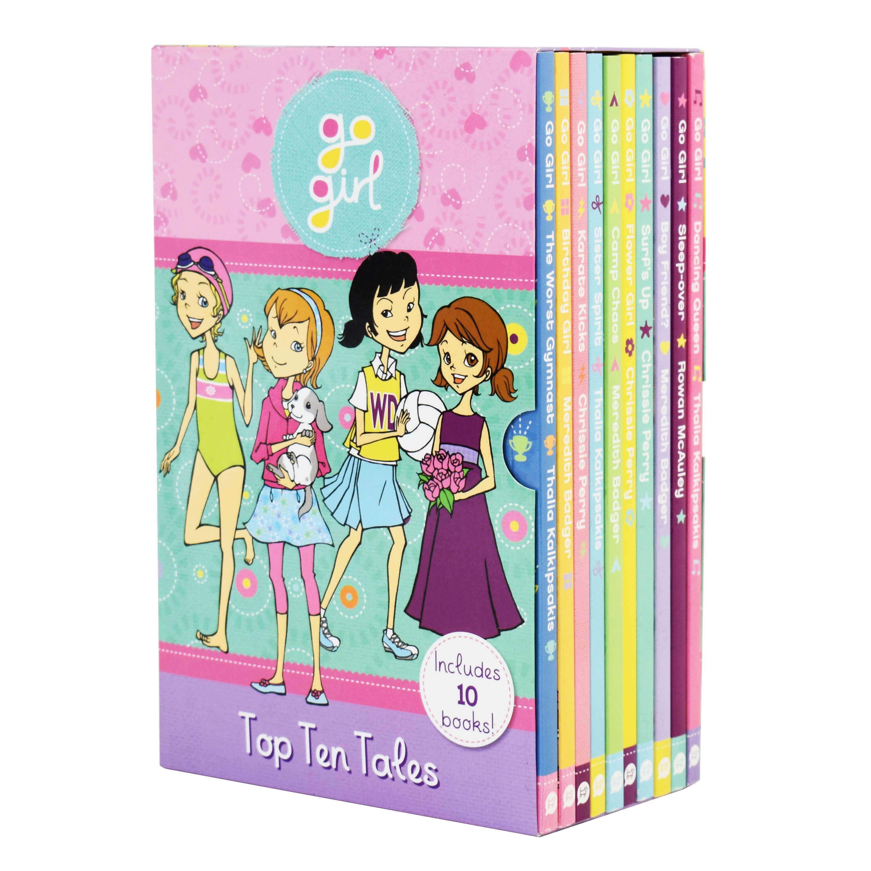 Go Girl! The Worst Gymnast, Lunchtime Rules, The New Girl: 3 Books in 1  (Hardcover) - Books By The Bushel