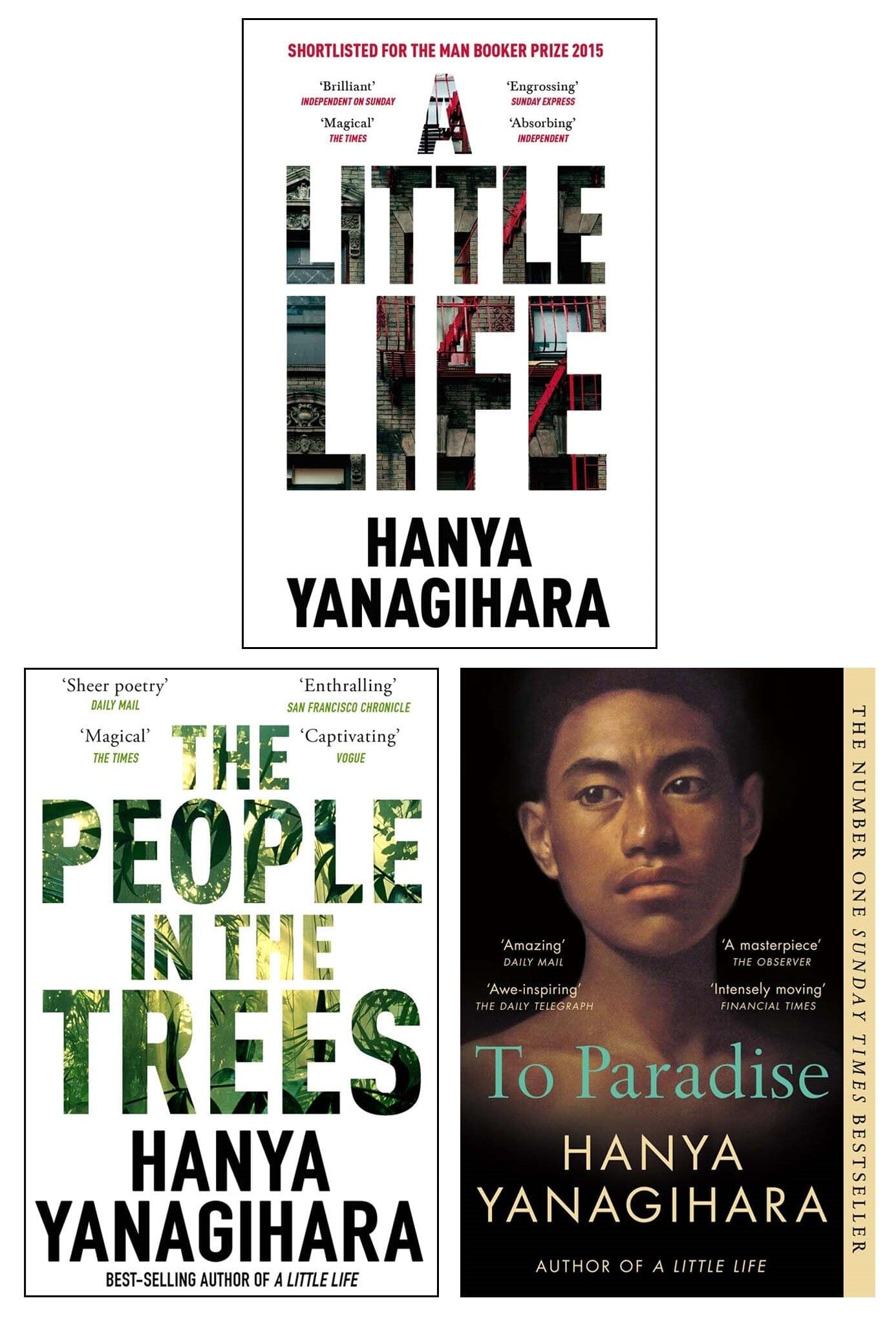A Little Life by Hanya Yanagihara 3 Books Collection Set - Fiction -  Paperback