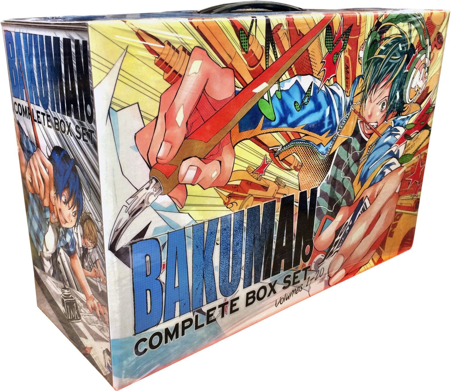 Bakuman by Tsugumi Ohba & Takeshi Obata: Vol. 1-20 Complete Box Set - Ages  14+ - Paperback