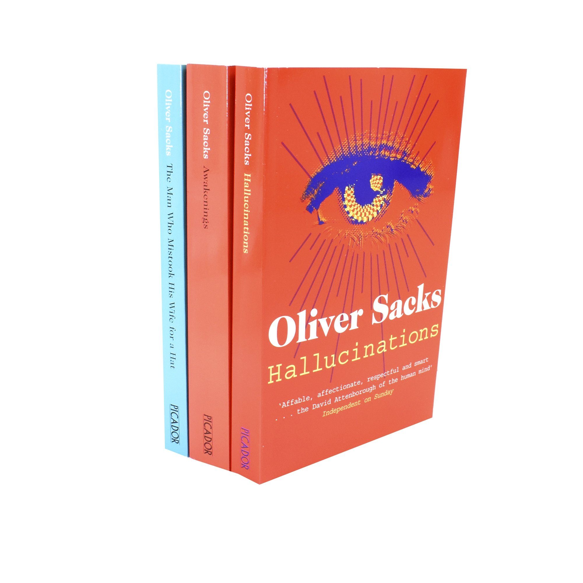 Oliver Sacks 3 Books Collection Set (The Man Who Mistook His Wife for a  Hat, Hallucinations, Awakenings) - Non-Fiction - Paperback