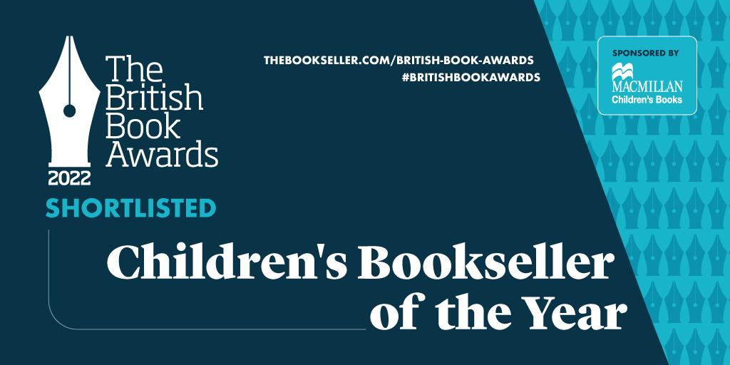 Shortlisted for The British Book Awards (twice!)