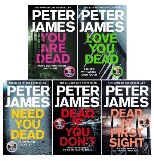 Roy Grace Series (Book 11-15) By Peter James 5 Books Collection Set - Fiction - Paperback Fiction Pan Macmillan