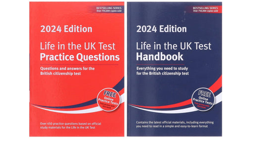 Damaged - Life in the UK Test 2024 By Henry Dillon and Alastair Smith 2 Books Collection Set - Non Fiction - Paperback Non-Fiction Red Squirrel Publishing