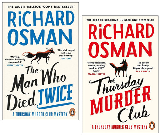 Thursday Murder Club by Richard Osman: 2 Books Collection Set - Fiction - Paperback Fiction Penguin