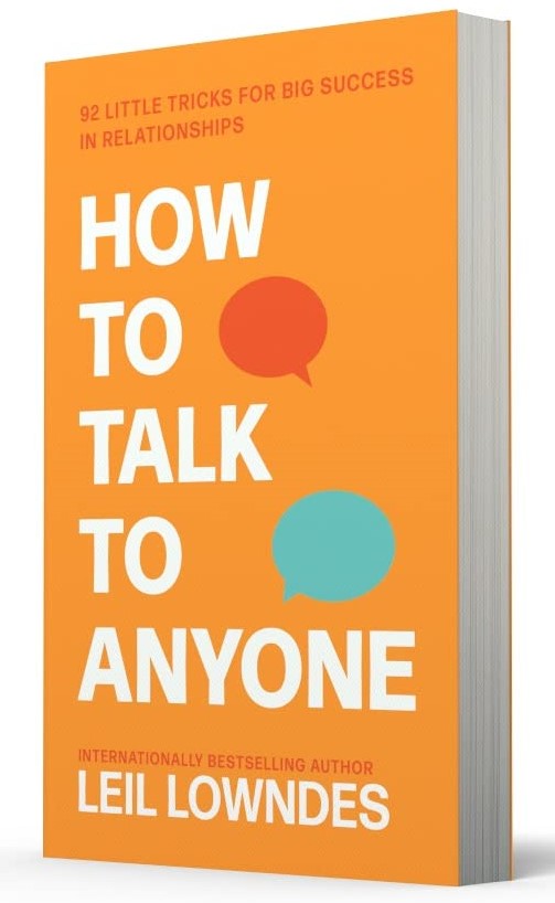 How to Talk to Anyone: 92 Little Tricks For Big Success In Relationships: by Leil Lowndes - Non Fiction - Paperback Non-Fiction HarperCollins Publishers