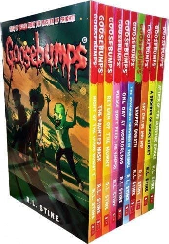 Goosebumps: The Classic Series (Set 2) by R. L. Stine 10 Books Collection - Ages 9-14 - Paperback 9-14 Scholastic