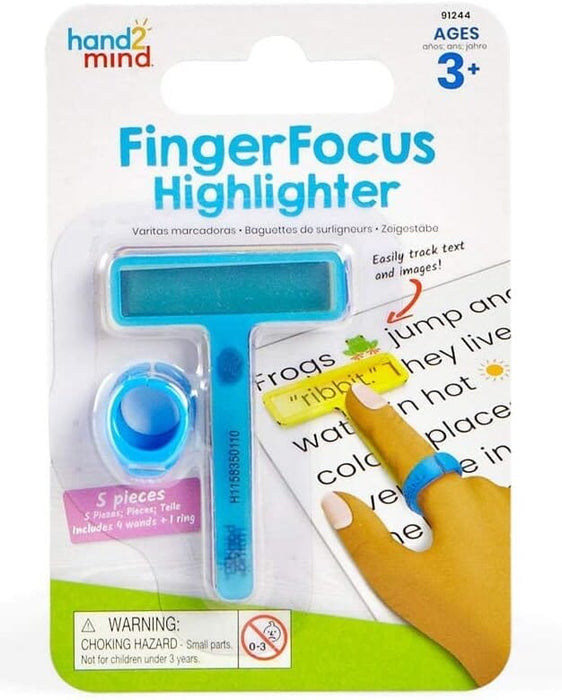 FingerFocus® Highlighters: By Learning Resources - Ages 3+ - Educational Toys 3-5 Learning Resources