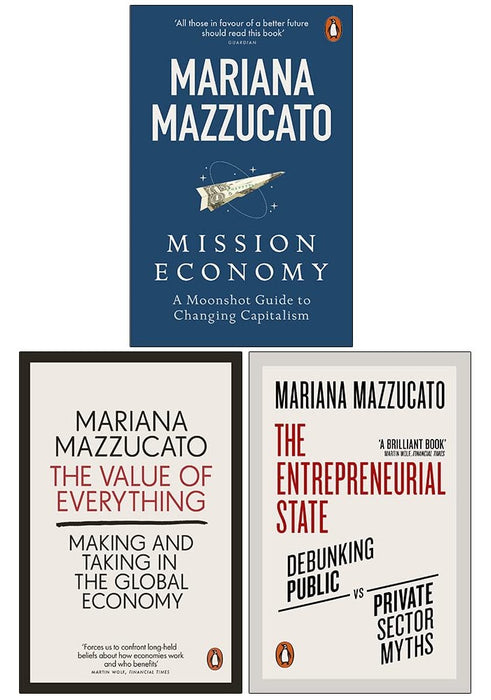 Mariana Mazzucato 3 Books Collection Set - Non Fiction - Paperback