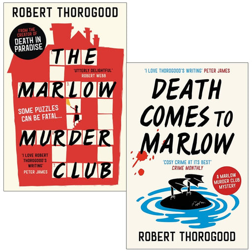 The Marlow Murder Club Mysteries (Book 1 & 2) By Robert Thorogood: 2 Books Collection Set - Fiction - Paperback Fiction HarperCollins Publishers