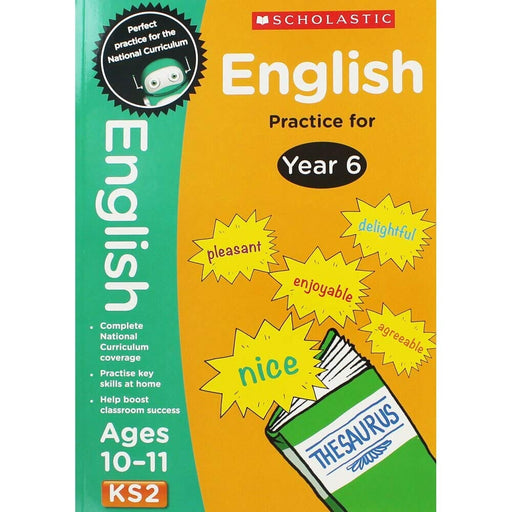 English Practice for Year 6 (KS2) - Ages 10-11 - Paperback 9-14 Scholastic