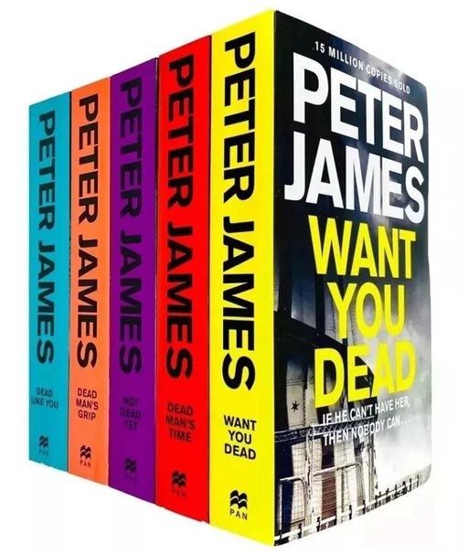 Roy Grace Series (Book 6-10) By Peter James 5 Books Collection Set - Fiction - Paperback Fiction Pan Macmillan