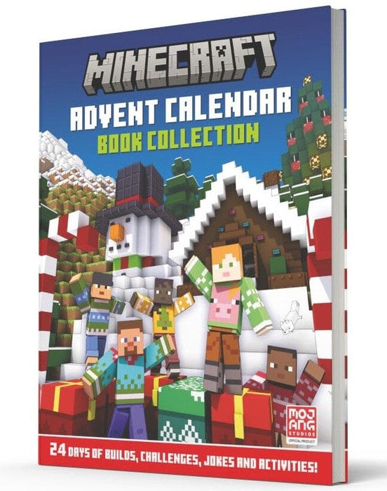 Minecraft Advent Calendar: 24 Days of Builds, Challenges, Jokes and Activities: 24 Mini Book Collection - Ages 6+ - Hardback/Paperback 5-7 Harpercollins Publisher