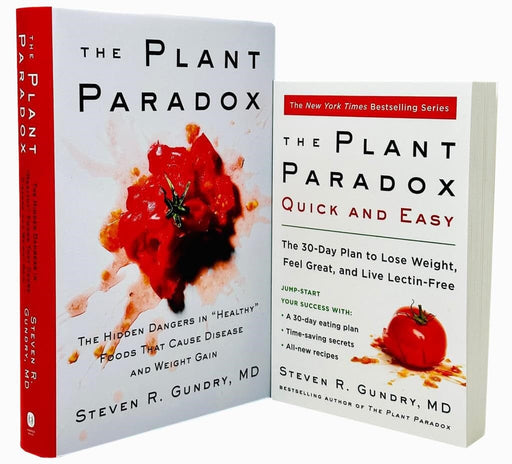 The Plant Paradox & Plant Paradox Quick and Easy: By Dr. Steven R Gundry, MD 2 Books Collection Set - Non Fiction - Hardback/Paperback Non-Fiction HarperCollins Publishers