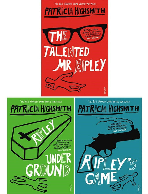 Ripley Series By Patricia Highsmith 3 Books Collection Set - Fiction - Paperback Fiction Penguin