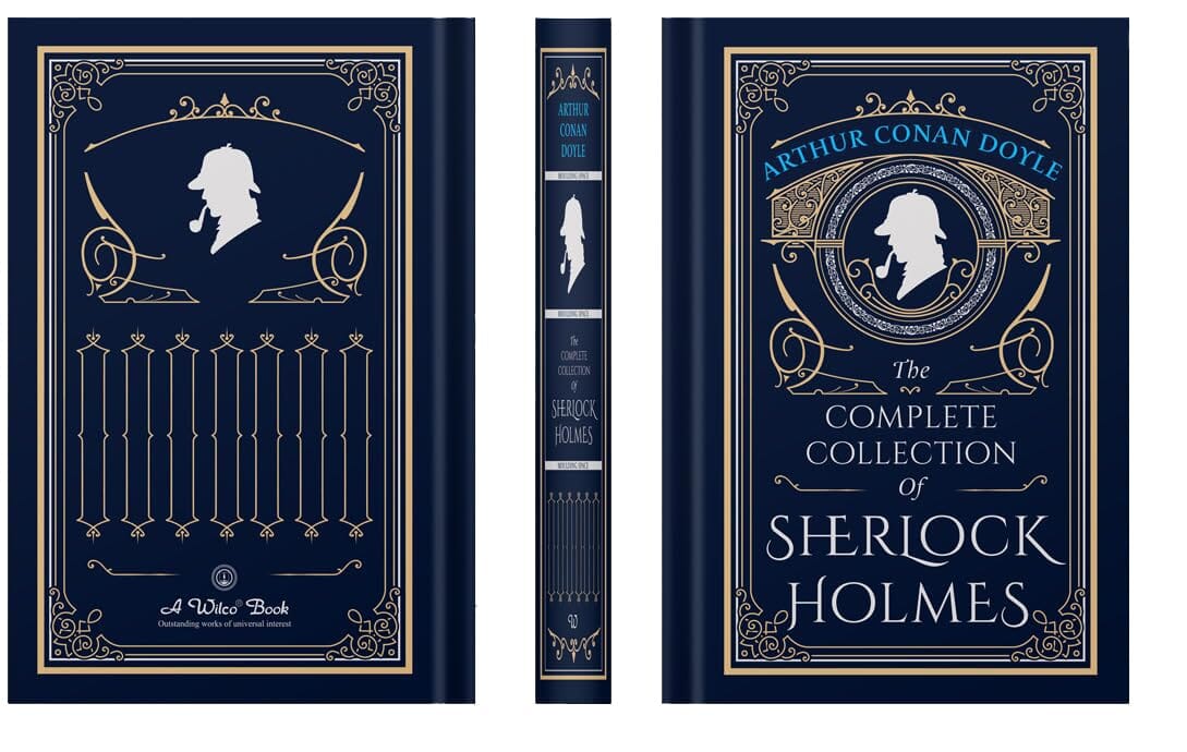 The Complete Collection of Sherlock Holmes - Fiction - Leather Bound Fiction Wilco Books