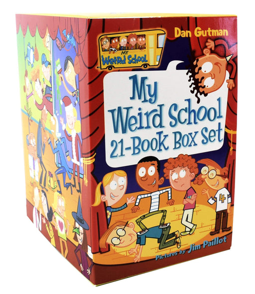 My Weird School 21 Books Box Set By Dan Gutman - Ages 6-10 - Paperback 7-9 HarperCollins Publishers