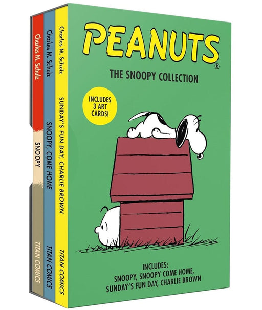 Peanuts: The Snoopy 3 Books Collection Boxed Set - Ages 4-8 - Paperback 7-9 Titan Comics