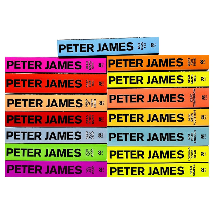 Roy Grace Series By Peter James (Book 1-15) Collection 15 Books Set - Fiction - Paperback Fiction Pan Macmillan