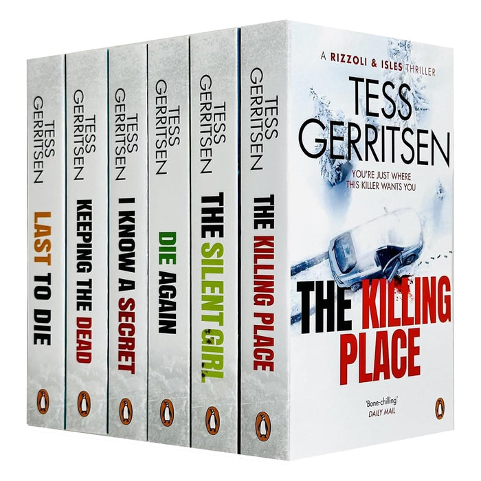 Rizzoli & Isles Series By Tess Gerritsen (Book 7-12) Collection 6 Books Set - Fiction - Paperback Fiction Penguin