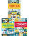 Usborne Politics, Philosophy and Economics For Beginners 3 Books Collection Box Set - Ages 11+ - Hardback Non-Fiction Usborne Publishing Ltd