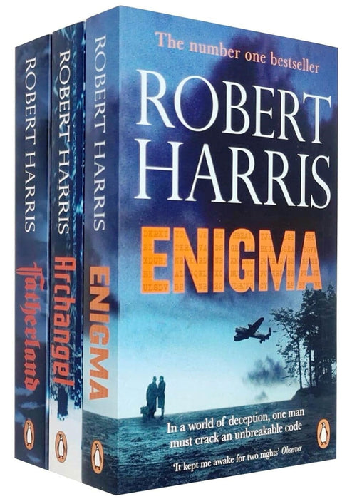 Robert Harris Collection (Archangel, Enigma & Fatherland) 3 Books Set - Fiction - Paperback Fiction Penguin