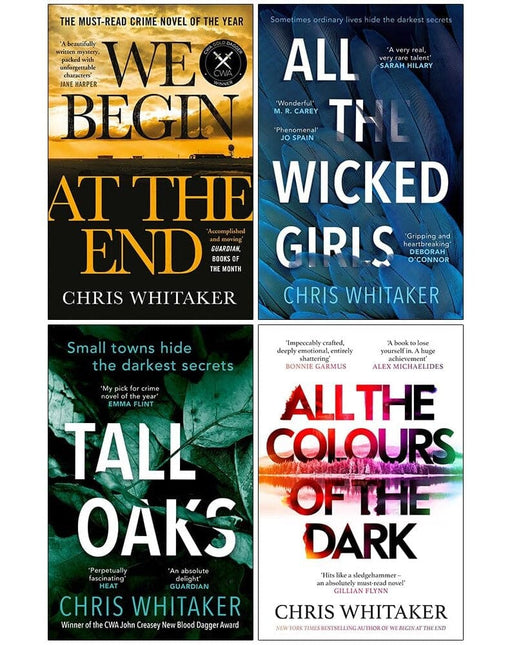 Chris Whitaker Collection 4 Books Set - Fiction - Paperback Fiction Bonnier Zaffre