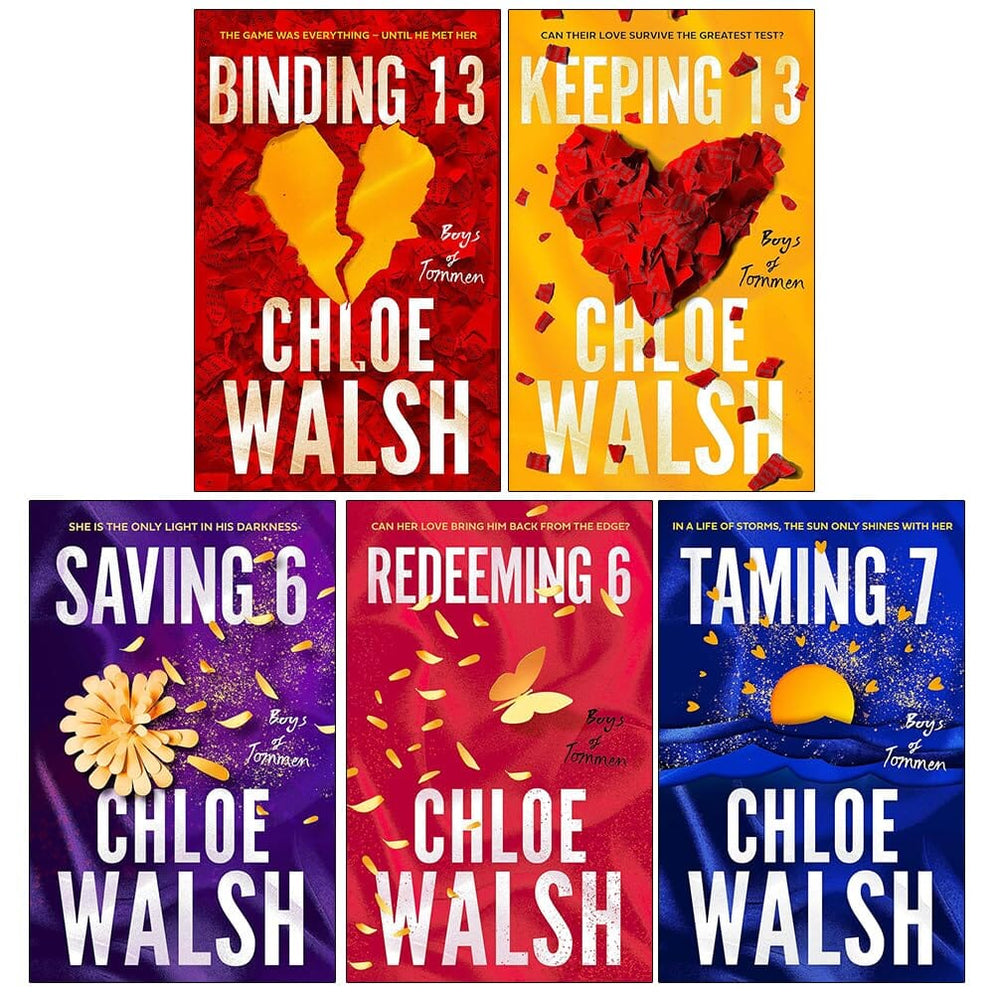 Boys Of Tommen Series By Chloe Walsh 5 Books Collection Set - Fiction ...