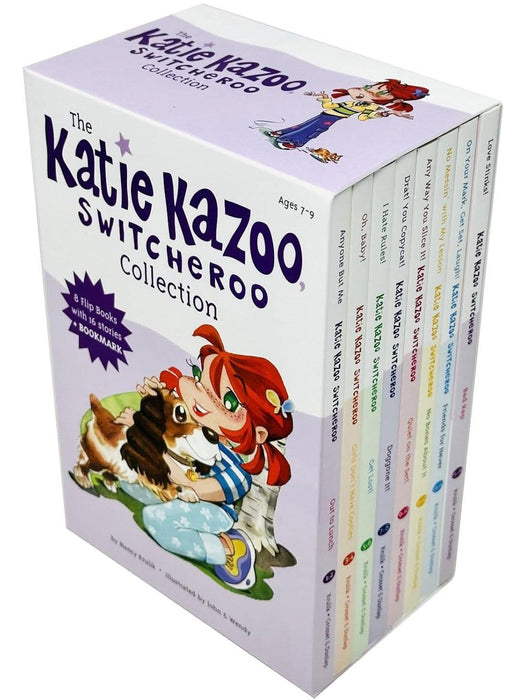 The Katie Kazoo Switcheroo 8 Flips Books With 16 Stories Collection Box Set Plus Bookmark - Ages 7-9 - Paperback 7-9 Penguin