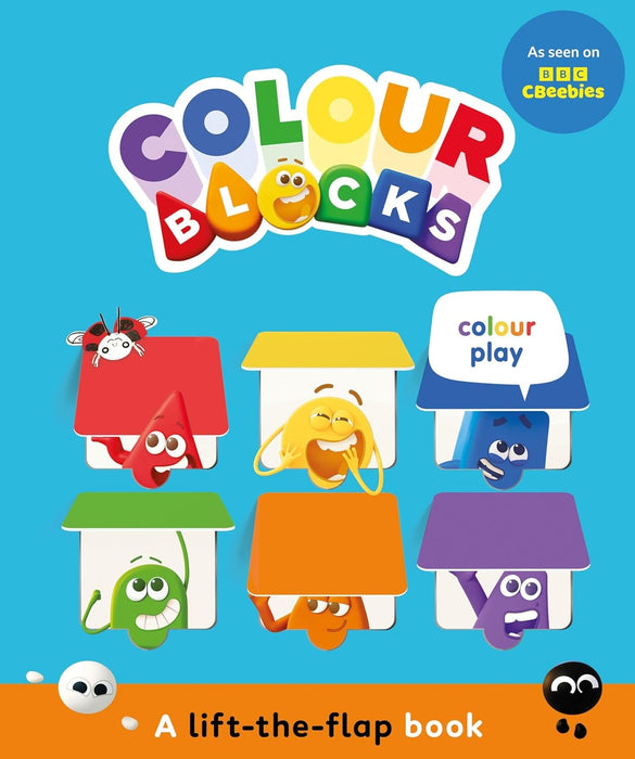 Colourblocks Colour Play: A Lift-the-Flap Book By Sweet Cherry Publishing - Ages 3-5 - Board book 3-5 Sweet Cherry Publishing