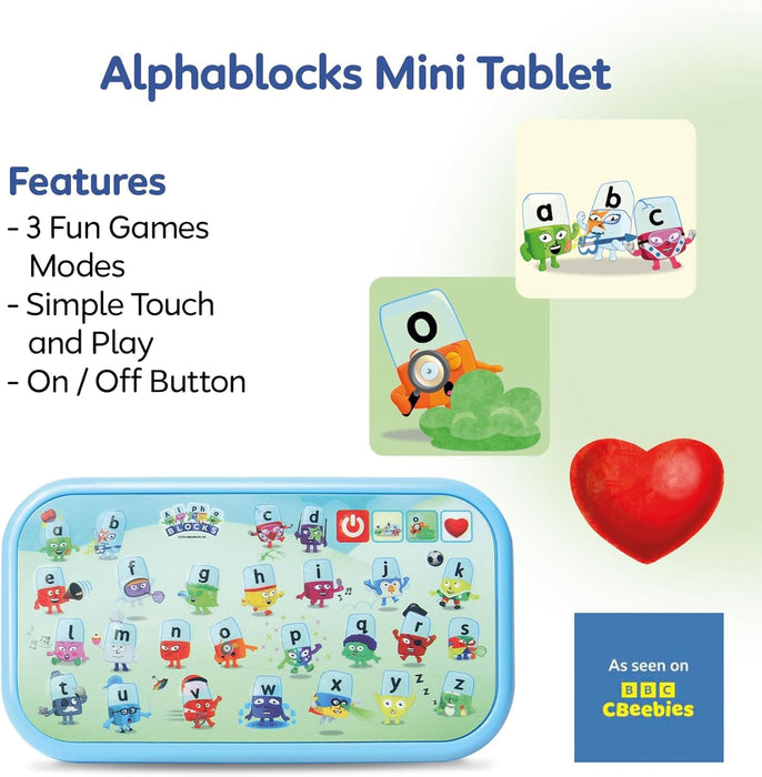 Alphablocks Mini Tablet Toy: The Fun Way To Learn to Read - Ages 3+ - Educational Toy 0-5 TRENDS UK LTD