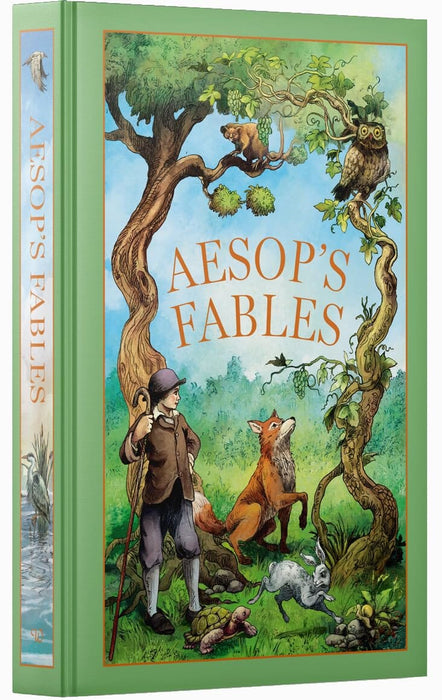 Aesop's Fables By Aesop - Ages 14+ - Leather Bound/Hardback Fiction Wilco Books