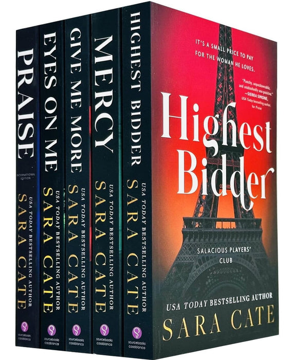 Salacious Players Club Series By Sara Cate 5 Books Collection Set - Fiction - Paperback Fiction Sourcebooks, Inc