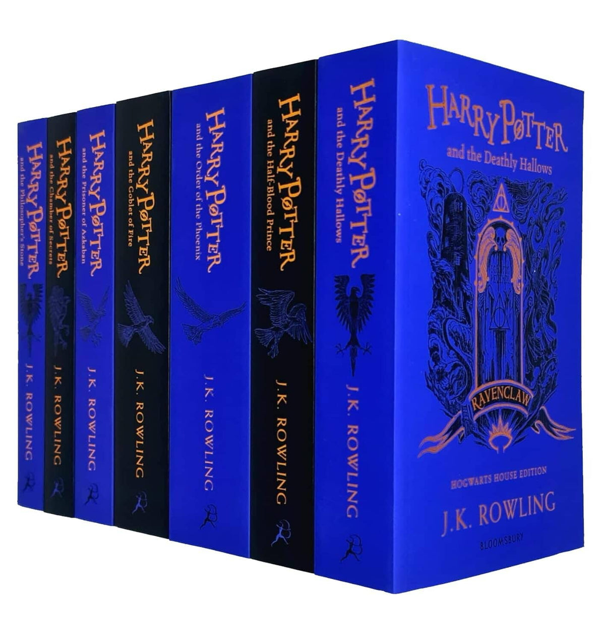 Harry Potter: Hogwarts House Editions - Ravenclaw 7 Books by J.K. Rowl ...