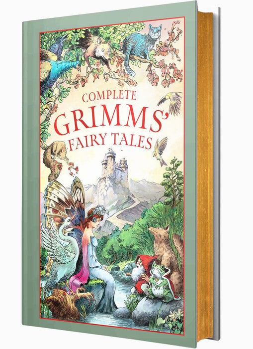 Complete Grimm's Fairy Tales By Brothers Grimm - Ages 14+ - Leather Bound/Hardback Fiction Wilco Books