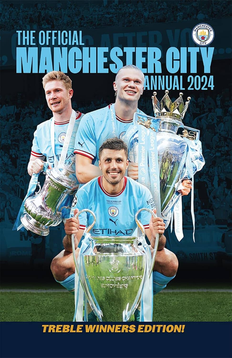 Official Manchester City FC Annual 2024 By David Clayton Non Fiction   71Rg7sFQO4L. SL1500 1200x1850 