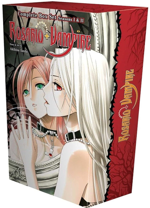 Rosario Vampire Season 1 & 2 Complete 24 Books Collection Box Set By Akihisa Ikeda - Manga - Paperback Graphic Novels Viz Media, Subs. of Shogakukan Inc