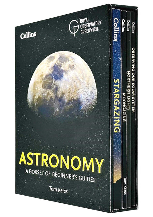 Astronomy: A Beginner's Guides By Tom Kerss 4 Books Collection Box Set - Non Fiction - Paperback Non-Fiction HarperCollins Publishers