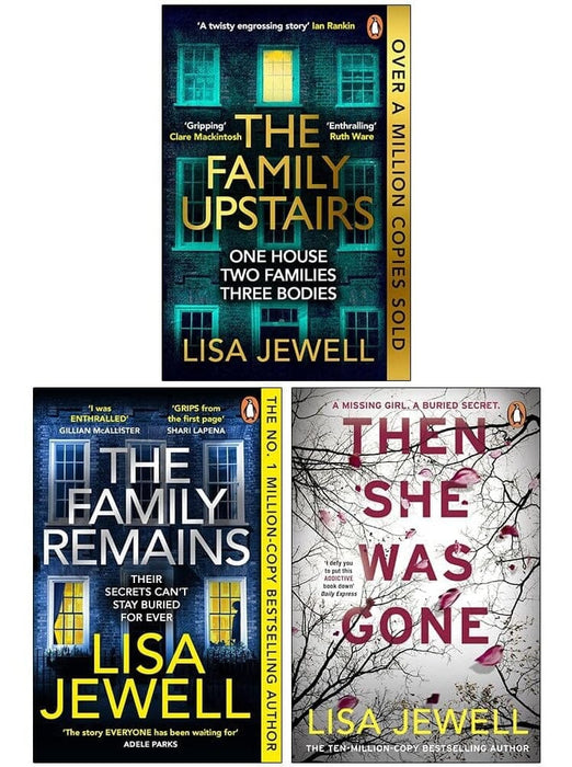 The Family Upstairs Series by Lisa Jewell 3 Books Collection Set - Fiction - Paperback Fiction Penguin