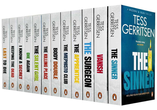 Rizzoli & Isles Series By Tess Gerritsen (Book 1-12) Collection 12 Books Set - Fiction - Paperback Fiction Penguin