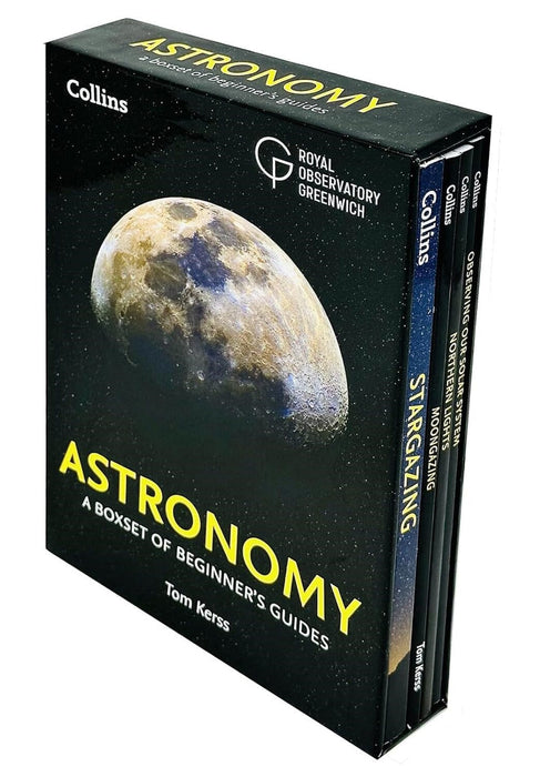 Astronomy: A Beginner's Guides By Tom Kerss 4 Books Collection Box Set - Non Fiction - Paperback Non-Fiction HarperCollins Publishers