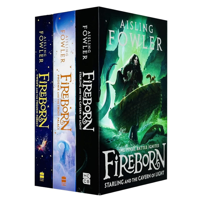 Fireborn Series By Aisling Fowler 3 Books Collection Set - Ages 8-12 - Paperback 9-14 HarperCollins Publishers