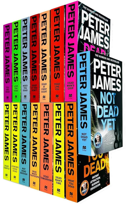 Roy Grace Series By Peter James (Book 1-15) Collection 15 Books Set - Fiction - Paperback Fiction Pan Macmillan