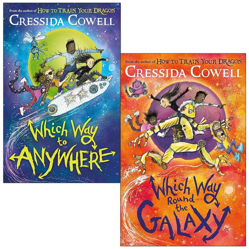 Which Way to Anywhere Series by Cressida Cowell 2 Books Collection Set - Ages 8-12 - Paperback 9-14 Hachette