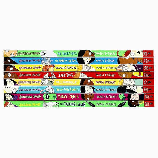 Wigglesbottom Primary Series by Pamela Butchart: 8 Books Collection Set - Ages 7-9 - Paperback 7-9 Nosy Crow Ltd
