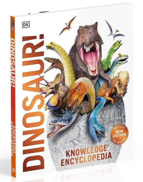 Knowledge Encyclopedia Dinosaur! Over 60 Prehistoric Creatures as You've Never Seen Them Before: By John Woodward - Ages 9+ - Hardback 9-14 DK