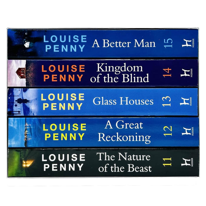 Chief Inspector Gamache Mystery Series (Book 11-15) by Louise Penny: 5 Books Collection Set - Fiction- Paperback Fiction Sphere