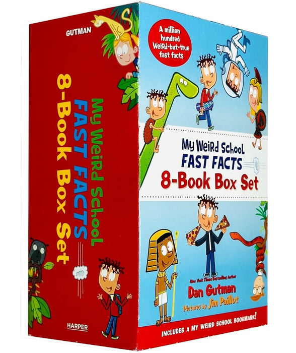 My Weird School Fast Facts By Dan Gutman: 8 Books Collection Box Set - Ages 6-10 - Paperback 7-9 HarperCollins Publishers