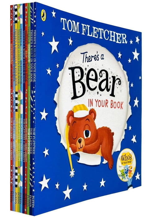 Who's In Your Book? Series By Tom Fletcher 10 Picture Books Collection Set - Ages 2-6 - Paperback 0-5 Penguin