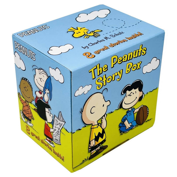 The Peanuts Story Box Set By Charles M Schulz: illustrated 8 Books Collection - Ages 3-8 - Board Book 0-5 Penguin